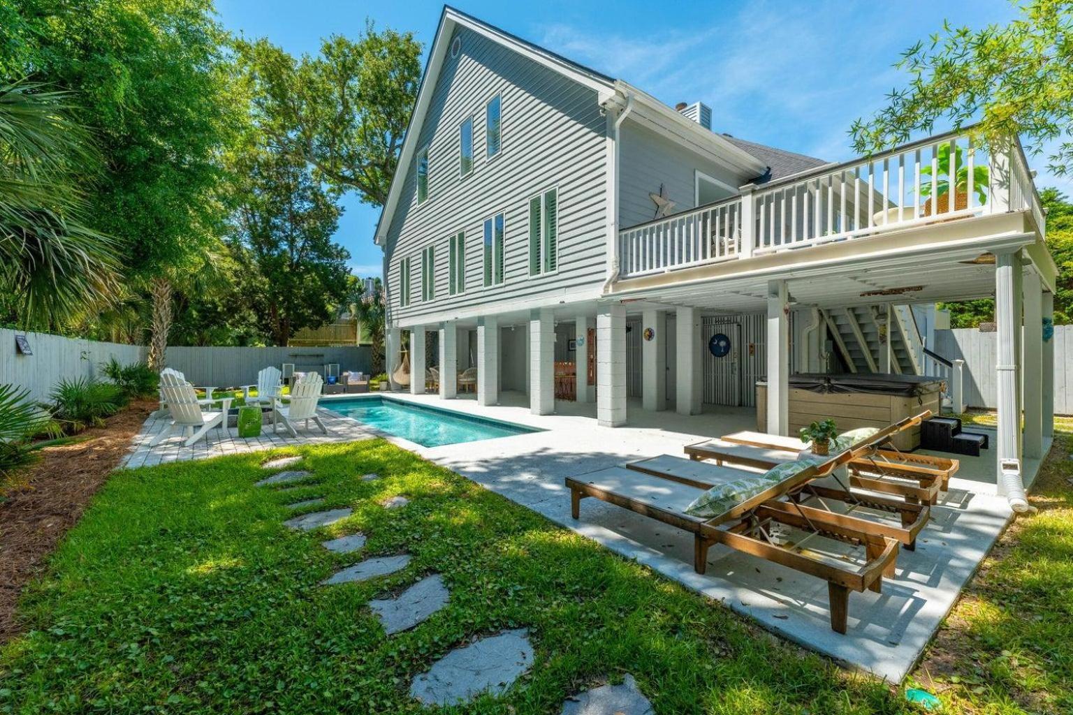 10 Wills Way Villa Isle of Palms Exteriör bild